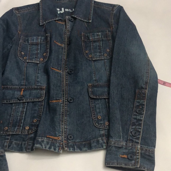 EUC CJ Blue Jean Jacket 100% Cotton - Picture 3 of 4